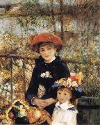 Pierre-Auguste Renoir On the Terrace oil on canvas